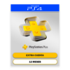 PSN PLUS EXTRA 12 MESES CUENTA PRINCIPAL PS4