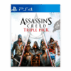 Assasins Creed Triple Pack: Black Flag, Unity, Syndicate - PS4