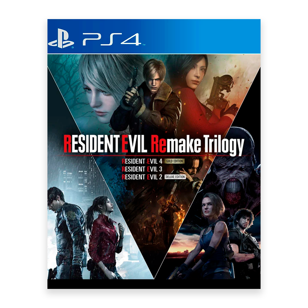 Resident Evil Remake Trilogy - PS4