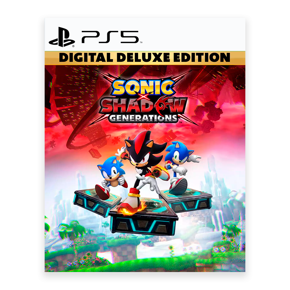 SONIC X SHADOW GENERATIONS Digital Deluxe Edition - PS5