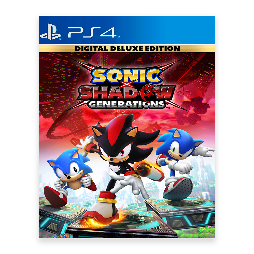 SONIC X SHADOW GENERATIONS Digital Deluxe Edition - PS4