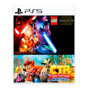 Crash™ Team Racing Nitro-Fueled + LEGO Star Wars: The Force Awakens - PS5 RETRO