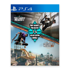 Tony Hawks Pro Skater 1 + 4  Deluxe Edition Bundle - PS4